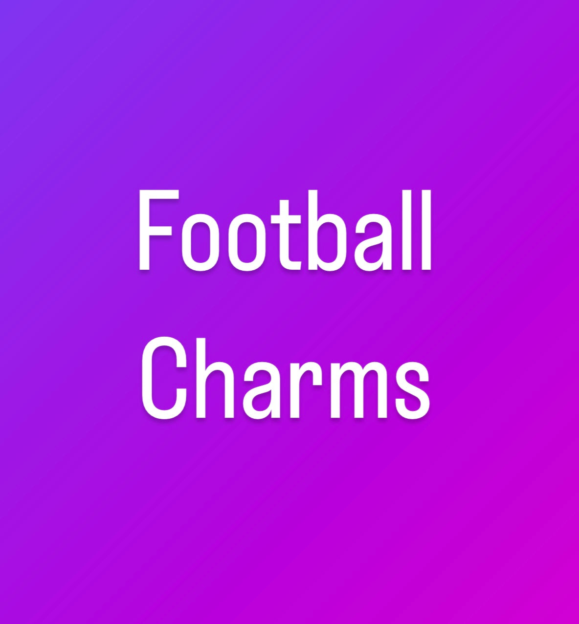 Football charms