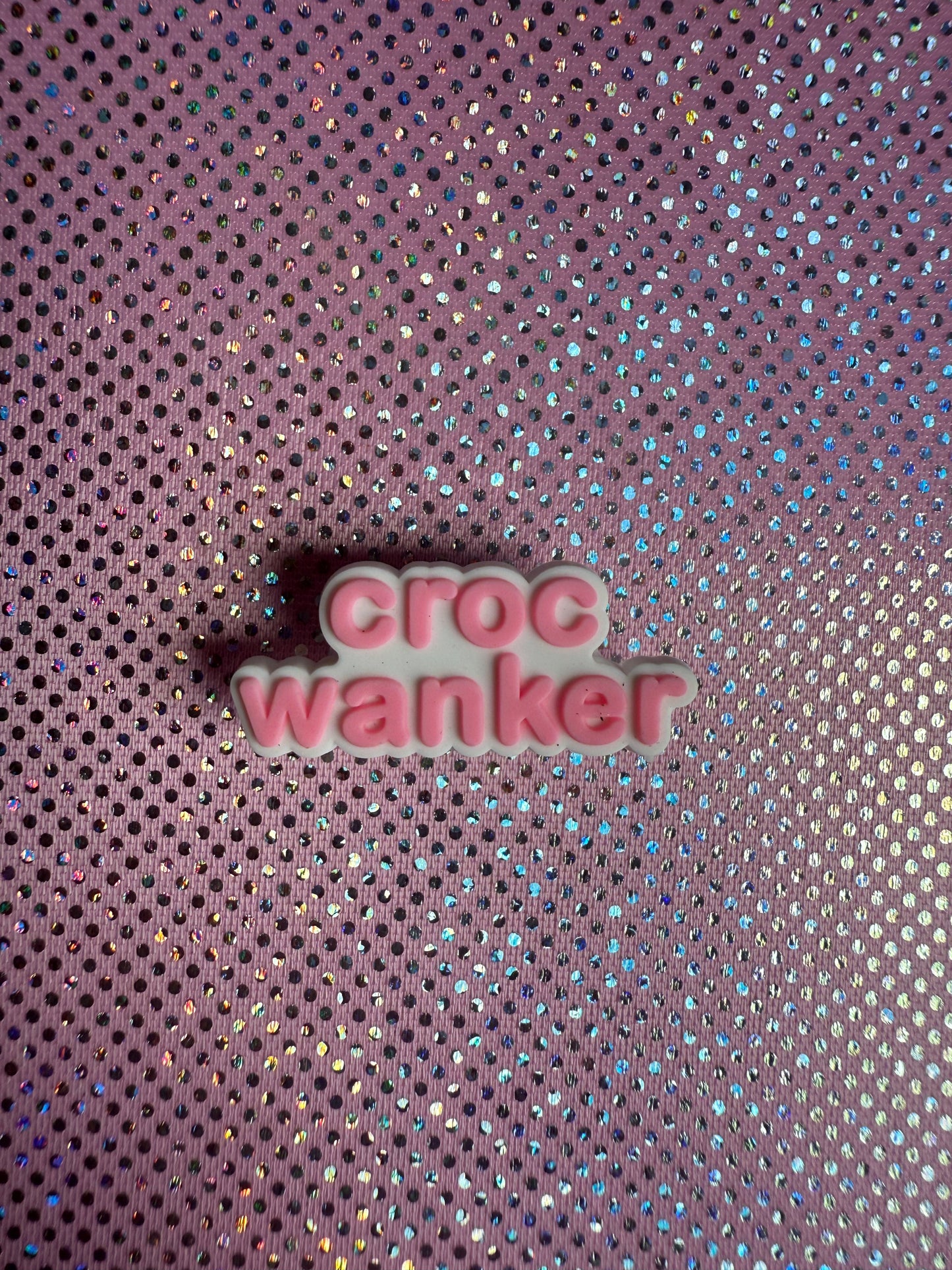 Croc wanker pink