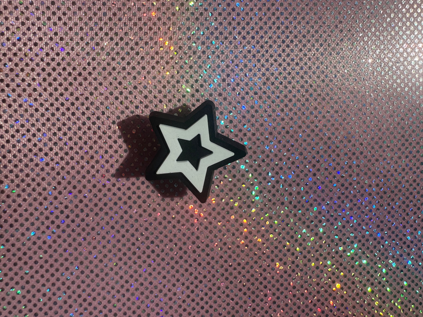 Black and white star