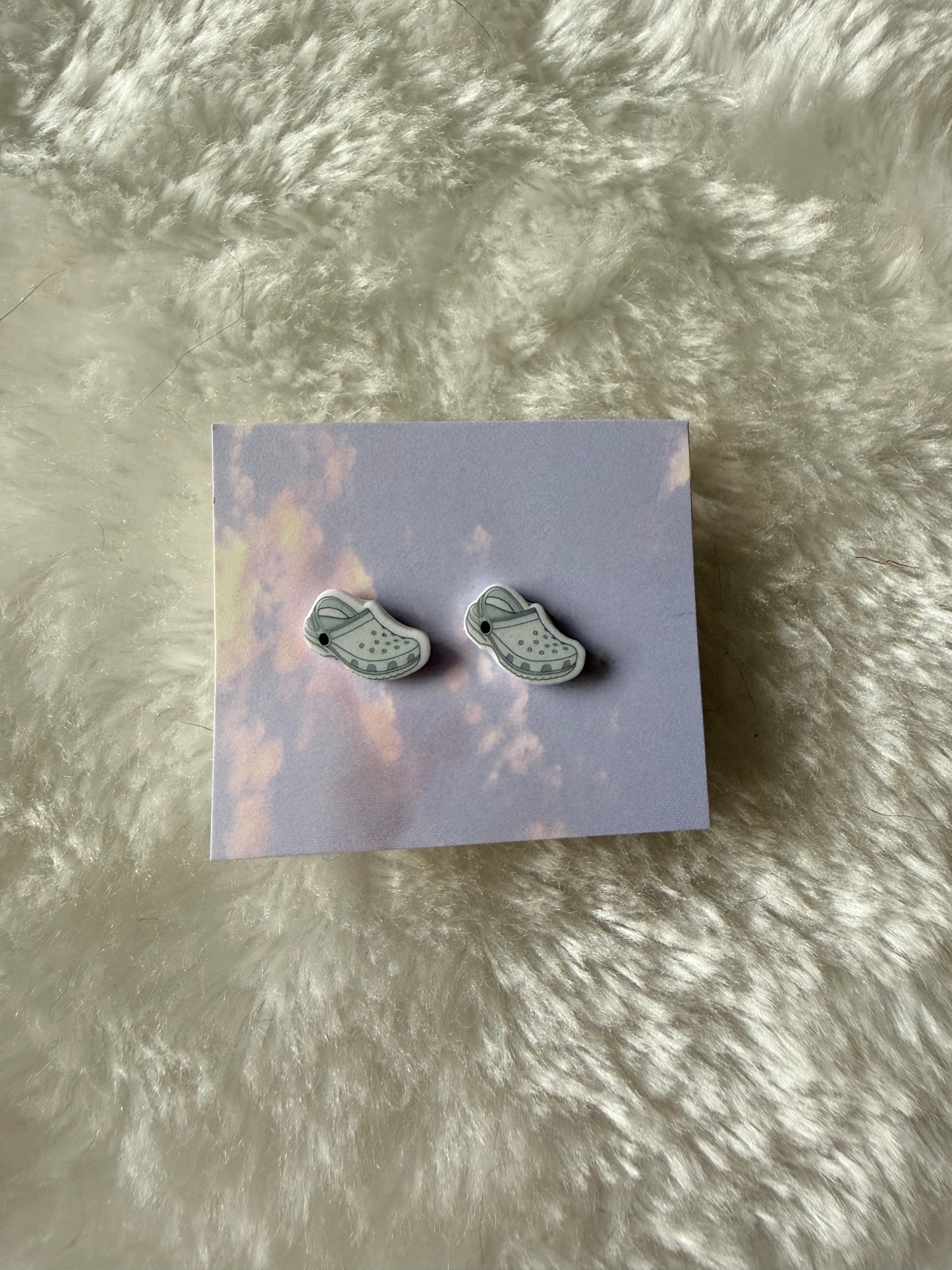 FREE Croc stud earrings