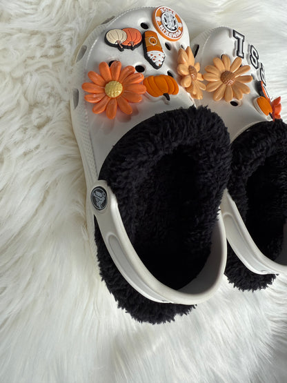 Furry croc liners