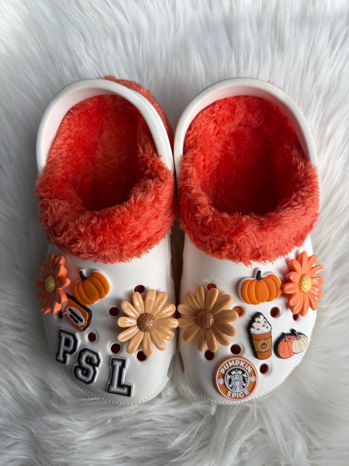 Furry croc liners