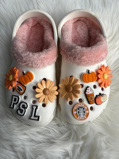 Furry croc liners