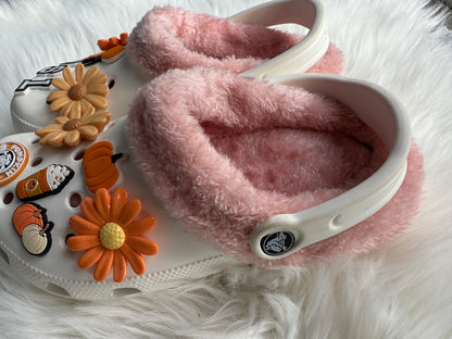Furry croc liners