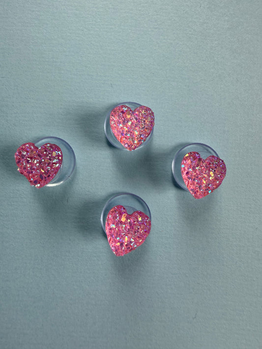 Sparkle heart x4