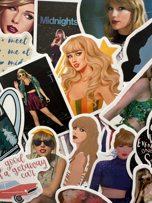 8 Taylor stickers