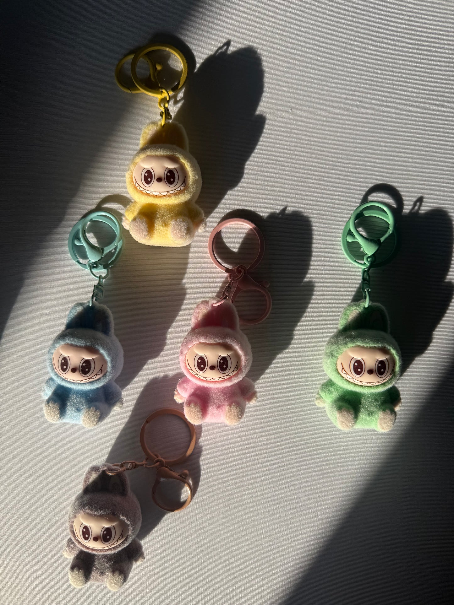Labubu figure keyring