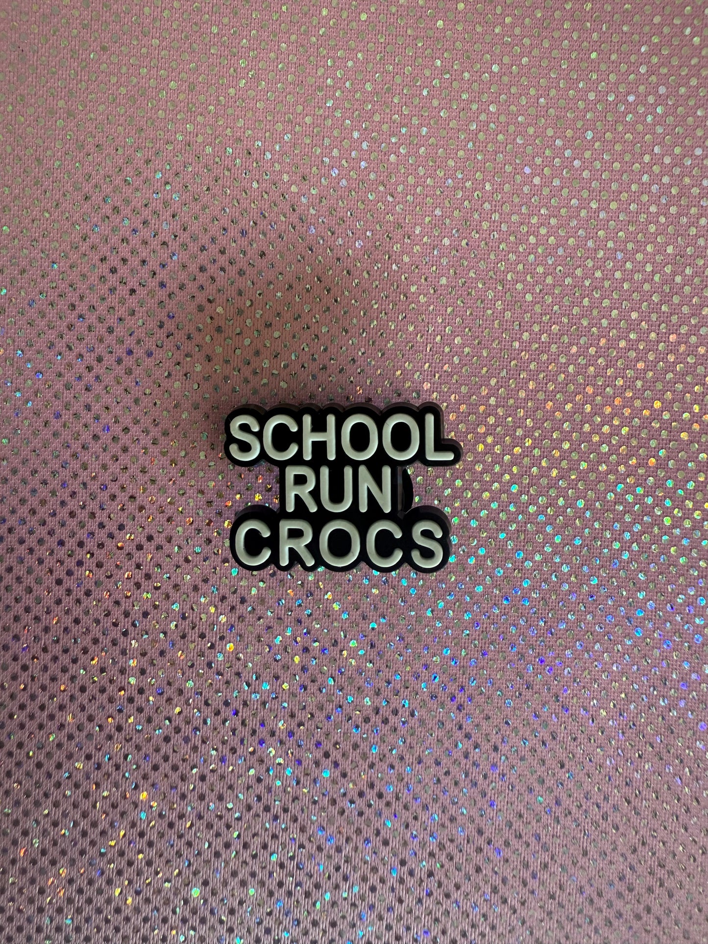 School run crocs