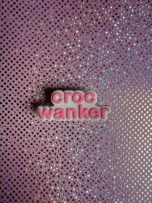 Croc wanker pink
