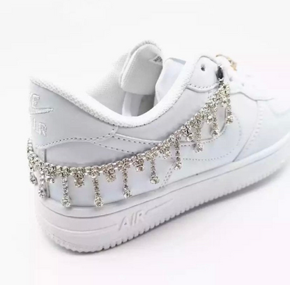 Silver Diamante Trainer Chain