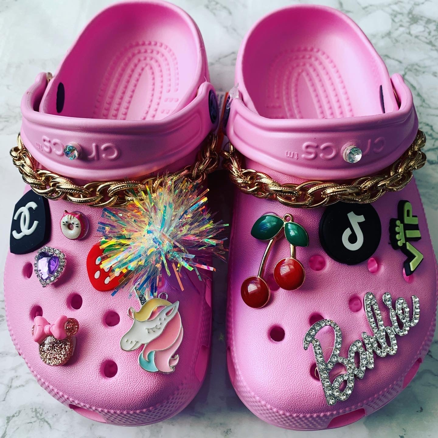 Childrens shoe customisation Cherubs Charms