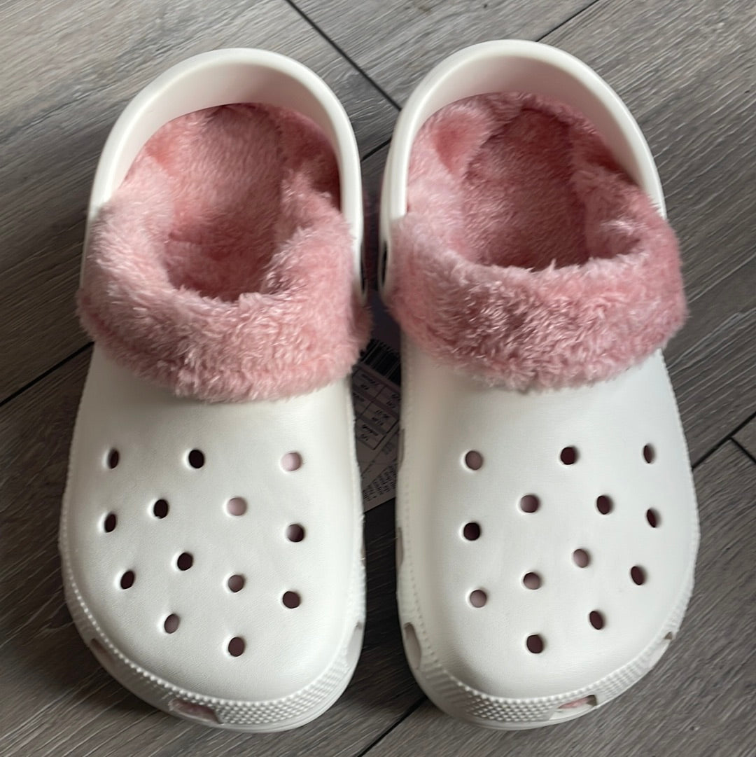 Crocs fuzzy hot sale liners