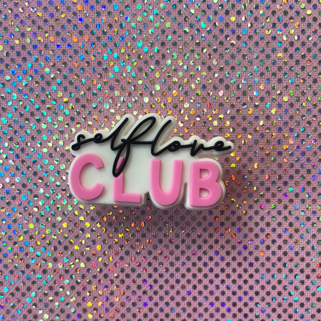 Pink Self love club charm