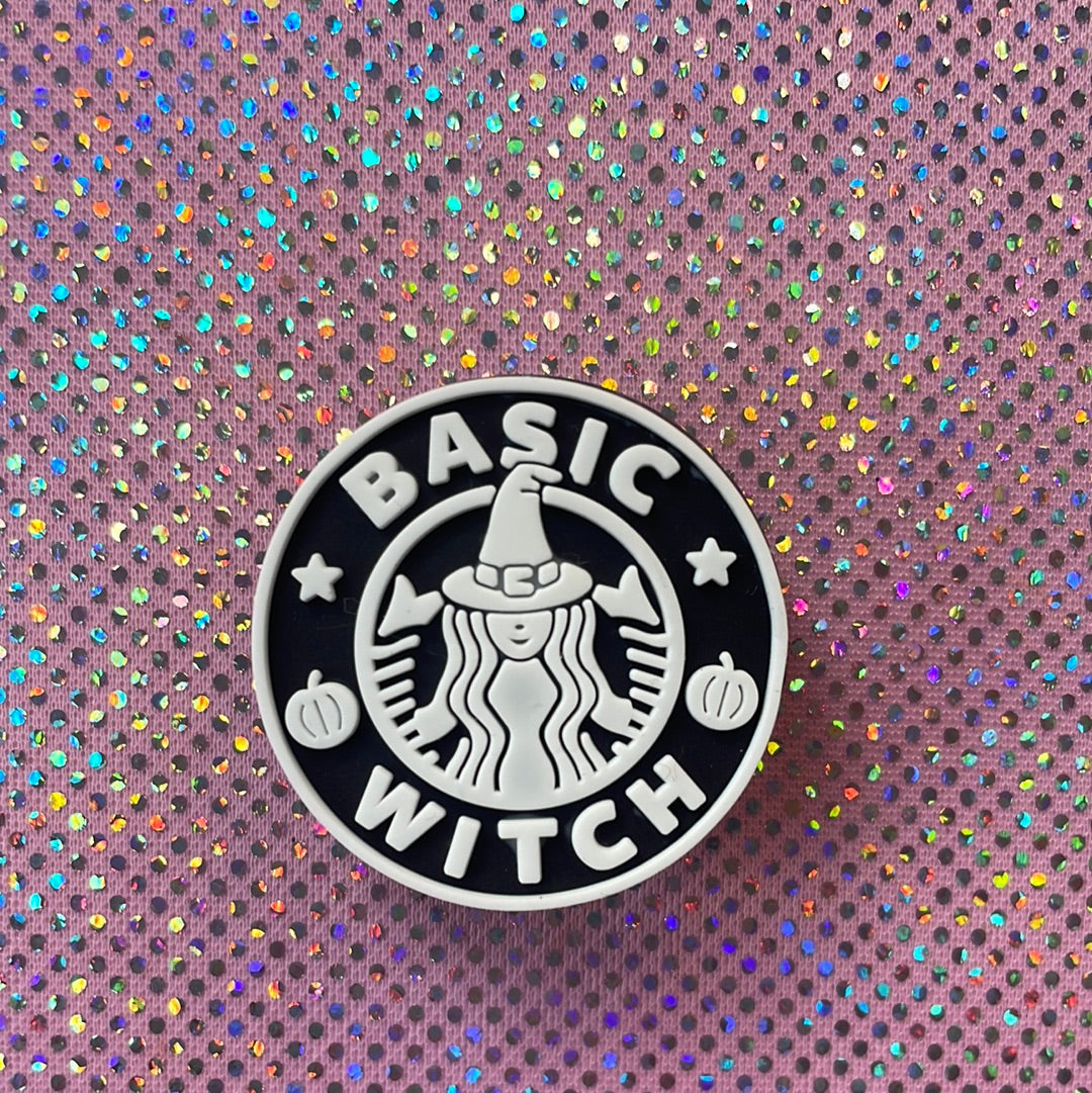 Basic witch PVC charm